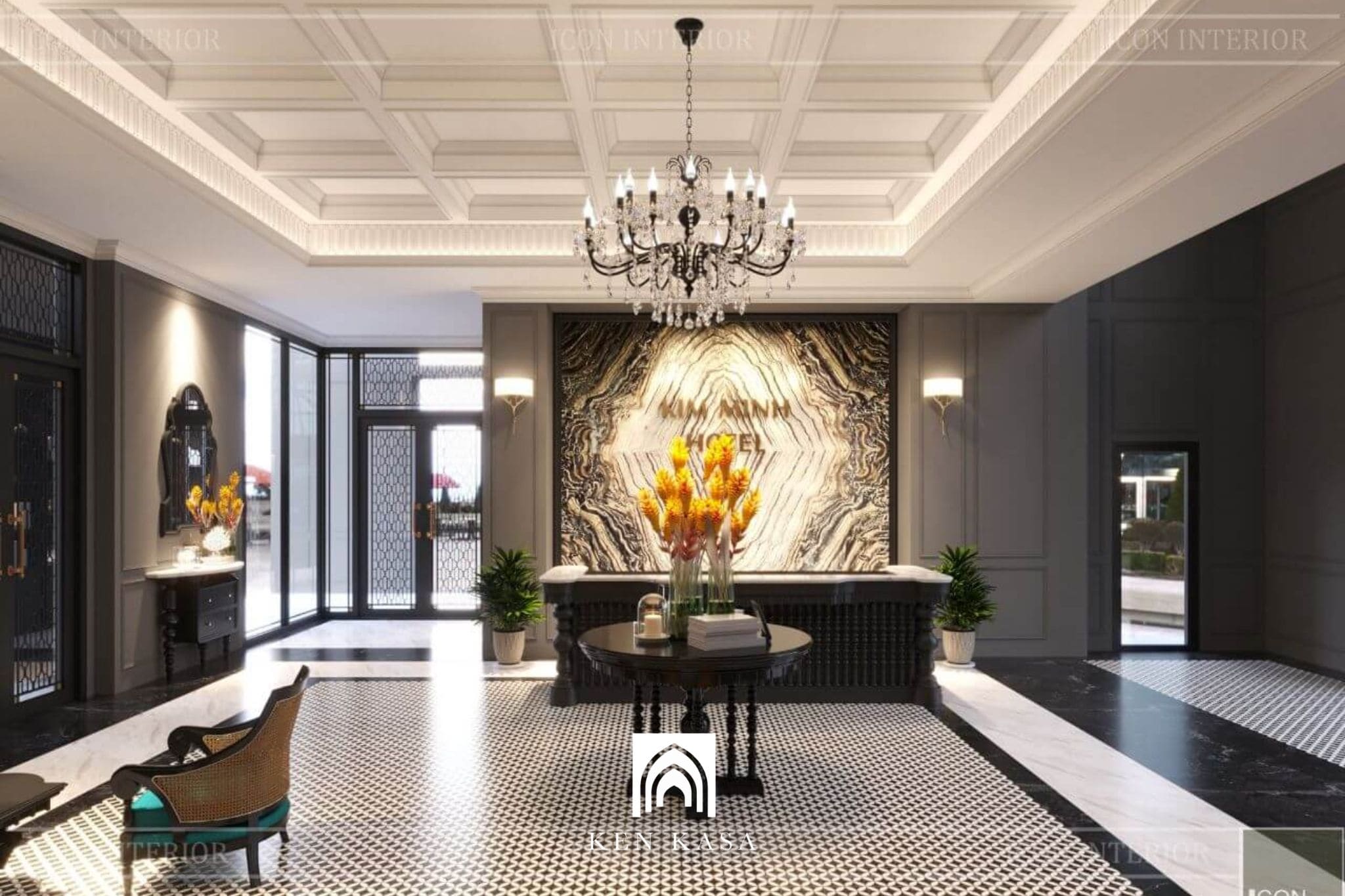 mẫu đ&egrave;n ch&ugrave;m kh&aacute;ch sạn t&acirc;n cổ điển